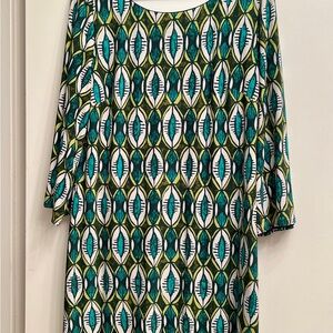 Stunning Laundry (by Shelly Segal) Geometric Patterned Dress size large